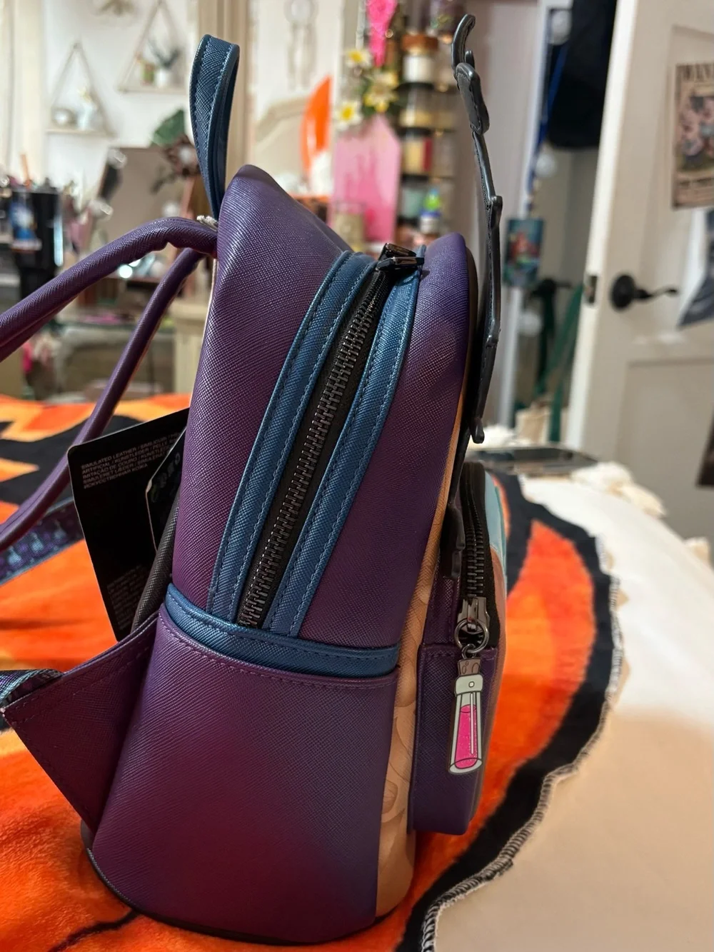 Disney Loungefly Emperor’s New Groove Yzma Villains Mini Backpack NEW